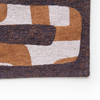 Retro floor rug - Kuba Bison 9335