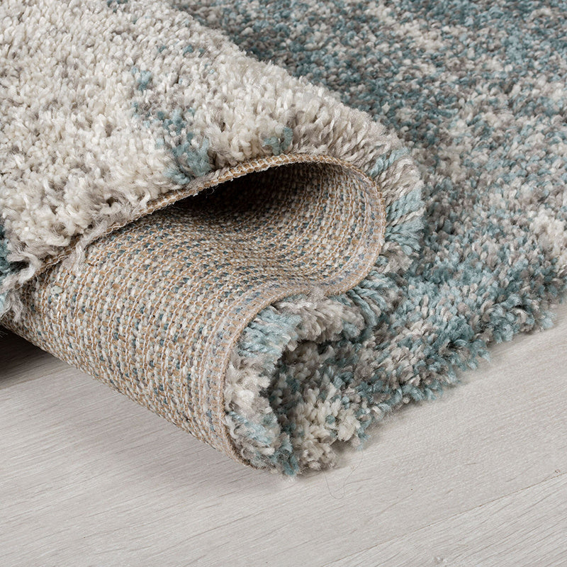 High-pile floor rug - Dakaro Reza Blue