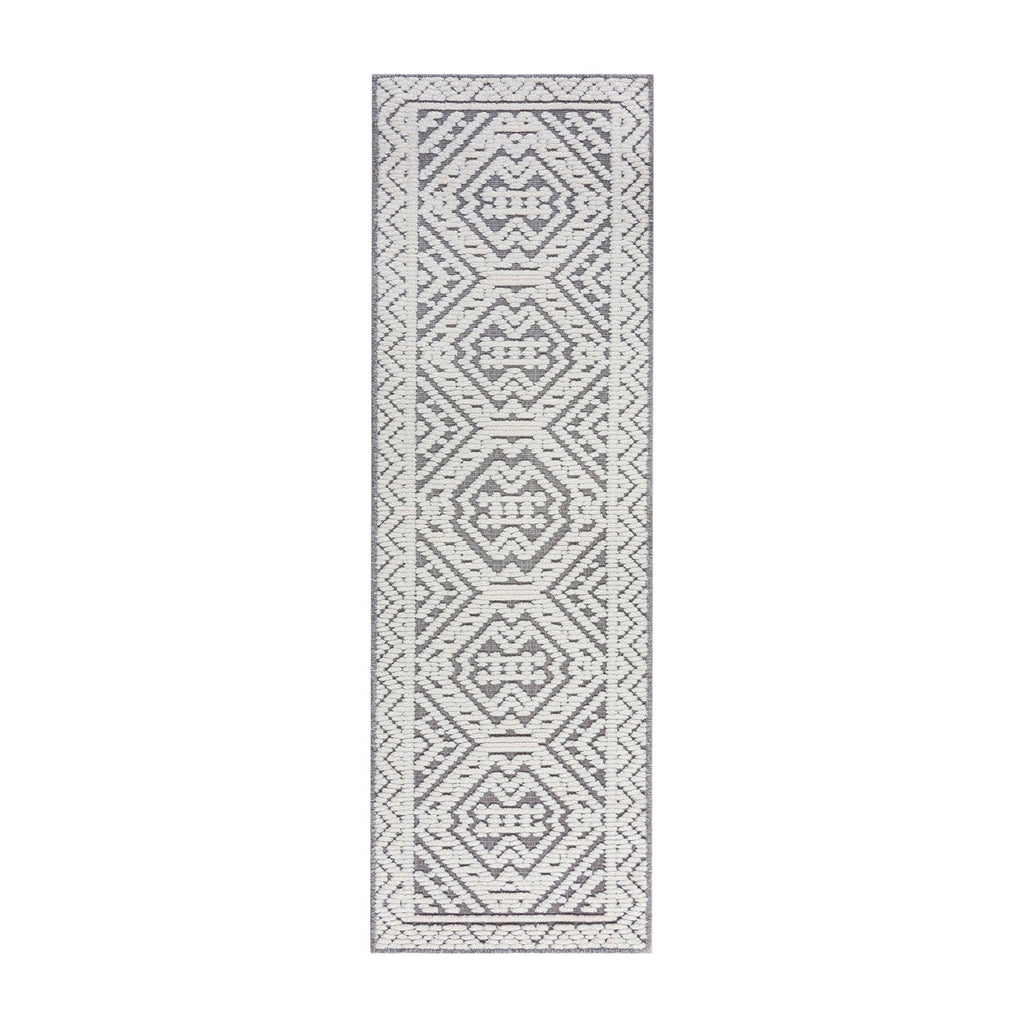 Washable runner - Galeo Jhansi Grey