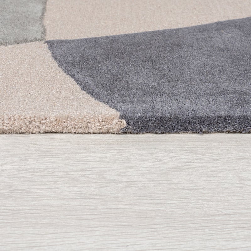 Modern Floor Rug - Rado Glow Grey