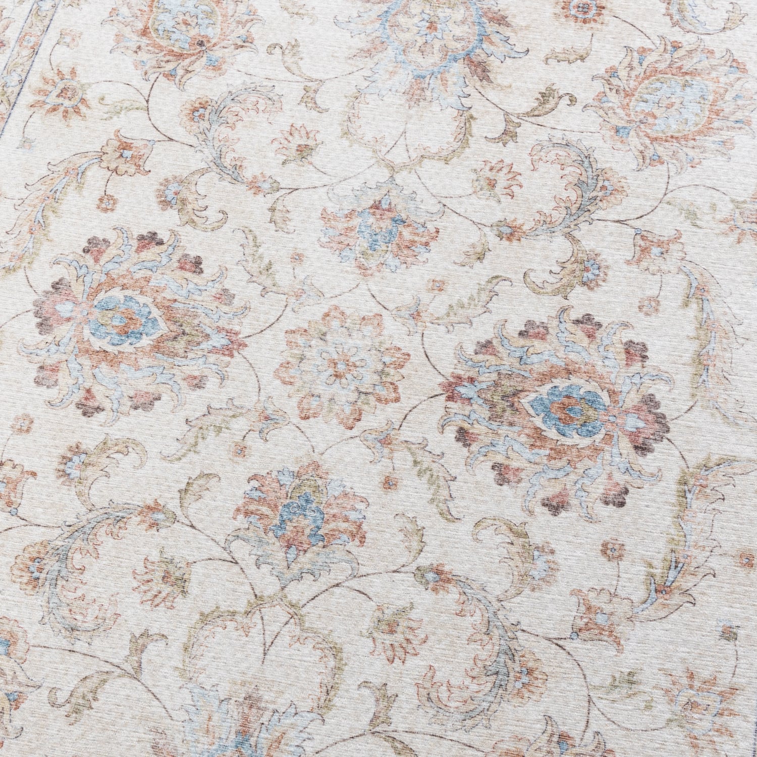 Washable Runner - Domingo Oriental White