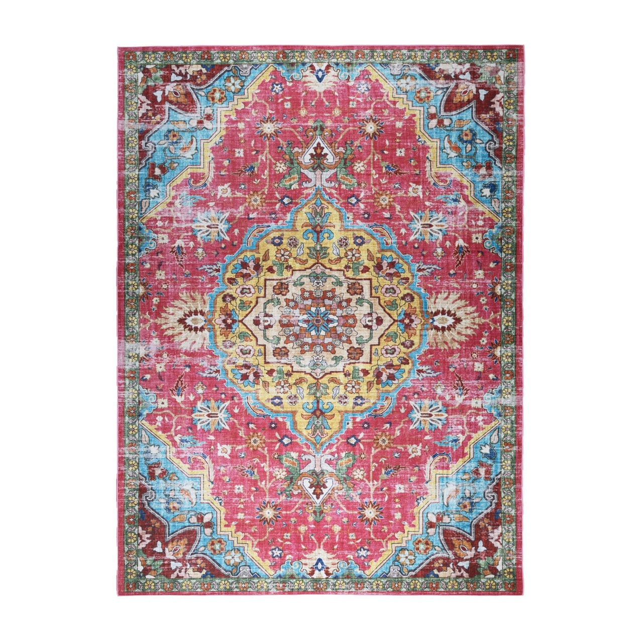 Oriental Rug - Leyla Medallion Multicolour
