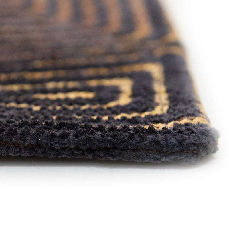 Modern floor rug - Meditation Coral 9227 Brown