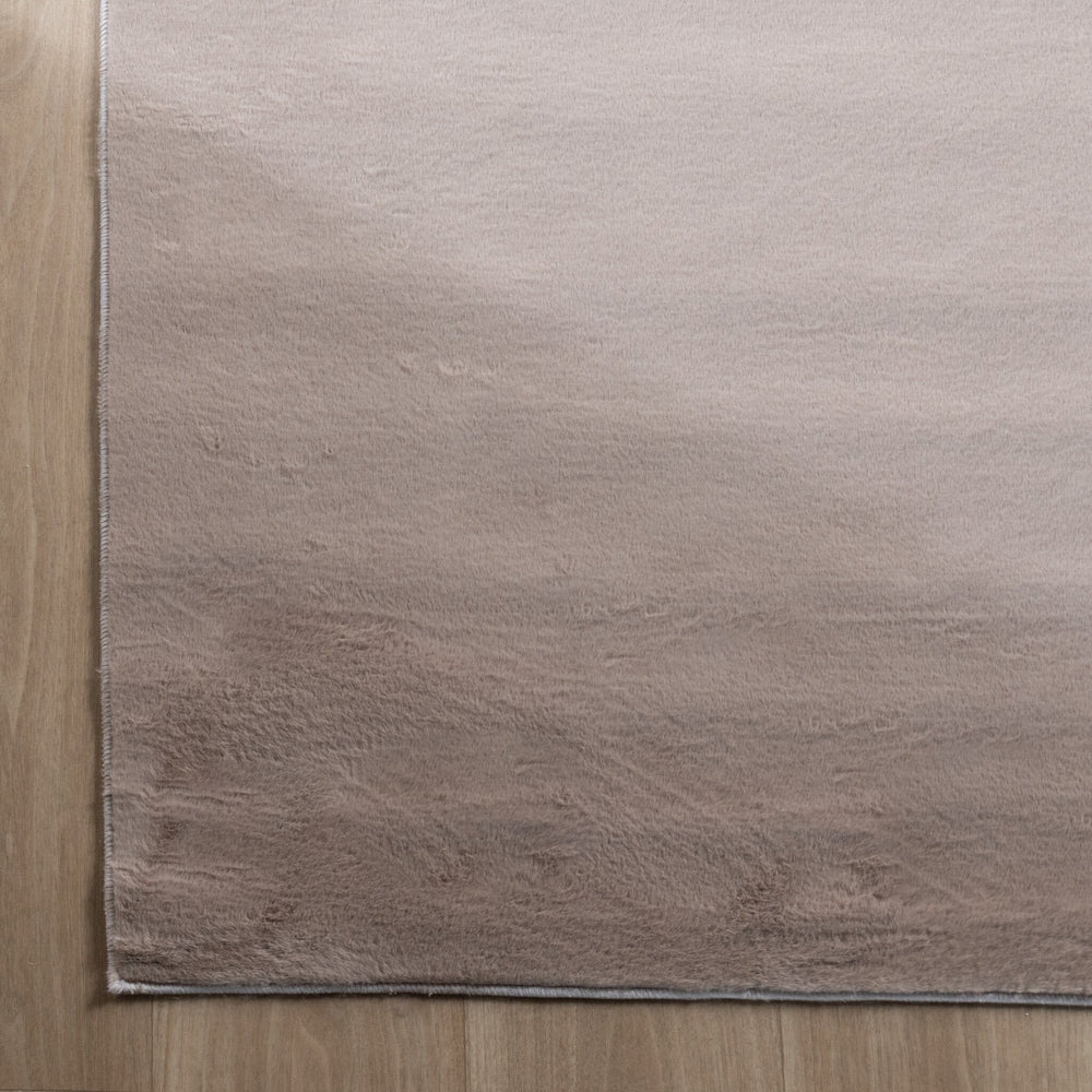 Soft Low-Pile Rug - Cozy Taupe