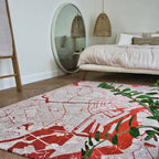 Graphic Floor Rug - Cities Amsterdam 9323