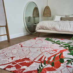 Graphic Floor Rug - Cities Amsterdam 9323