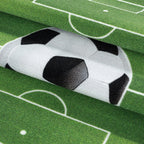 Football Rug - Pleun Football Field Green