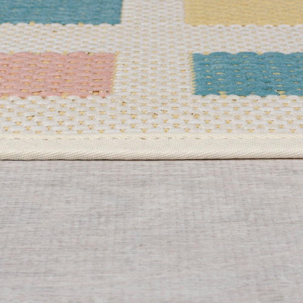 Oval Indoor and Outdoor Rug - Villo Riviera Multicolor