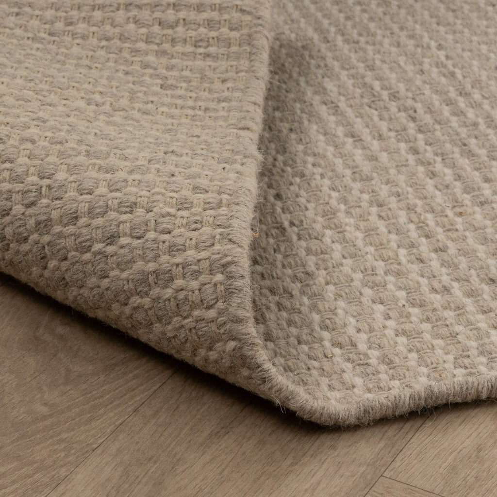 Wool Rug - Bliss Cream/White