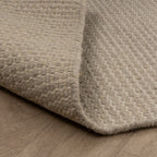 Wool Rug - Bliss Cream/White