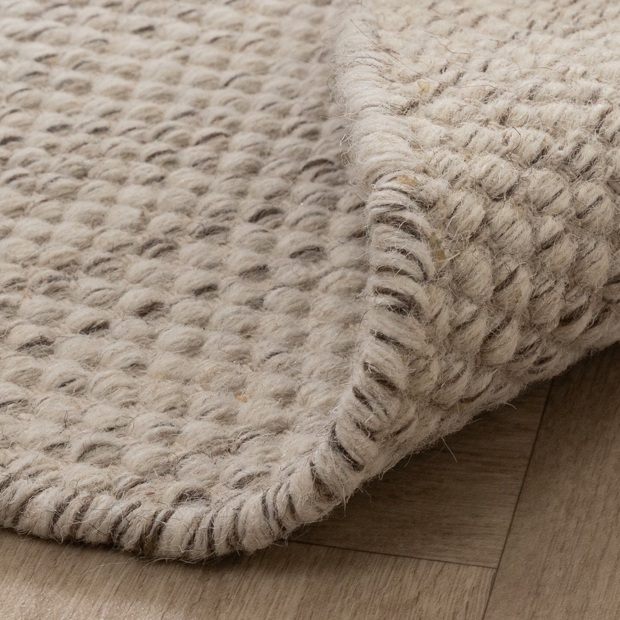 Round Wool Rug - Bliss Beige/Blended