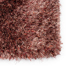 Shaggy floor rug made to measure - New Paulo Pink 307