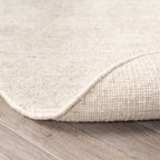 Round Berber Rug - Aicha Beige