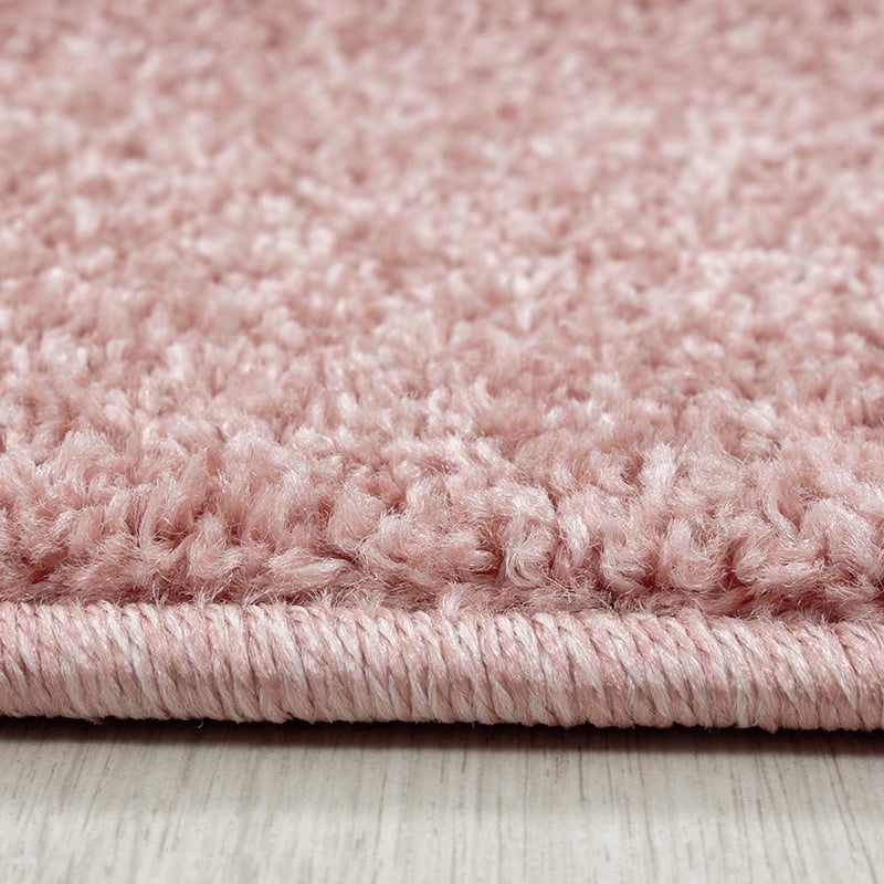 Low pile floor rug - Asa Pink