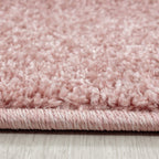 Low pile floor rug - Asa Pink