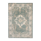 Vintage Rug - Spring Medallion Green/Cream