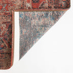 Vintage floor rug - Antiquarian Hadschlu Red 8719