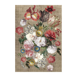 Flower Rug - Fleur Beige/Multi
