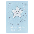 Children's floor rug - Pleun Star Blue