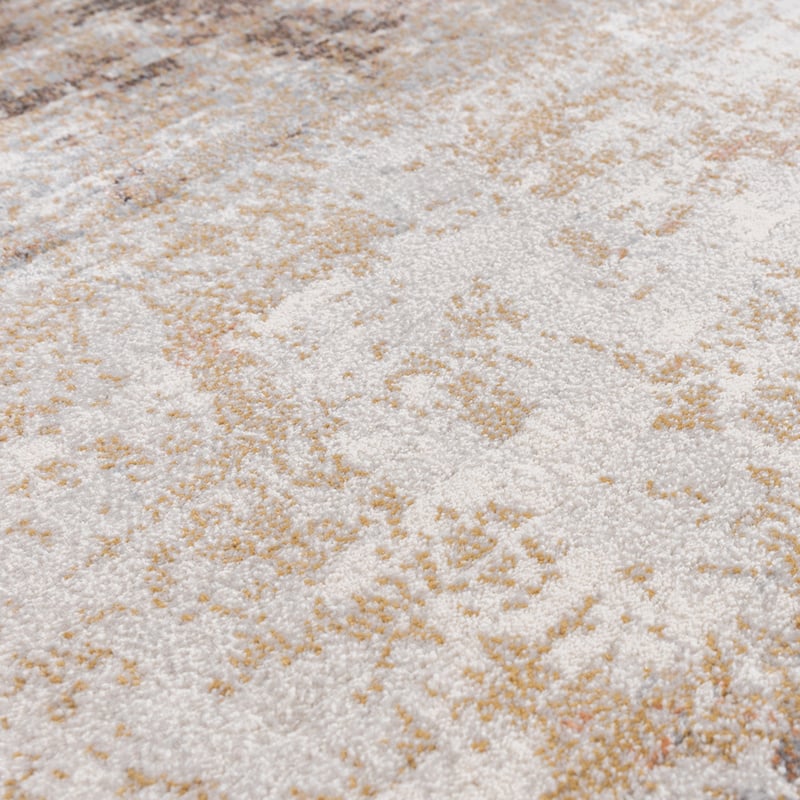 Abstract Rug - Xavier Brush Taupe/Red