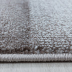 Modern Floor Rug - Streaky Box Brown/Beige