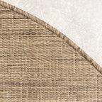 Round Outdoor Rug - Malta Melange Natural
