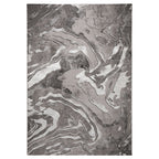Marble floor rug - Erio Marbled Grey