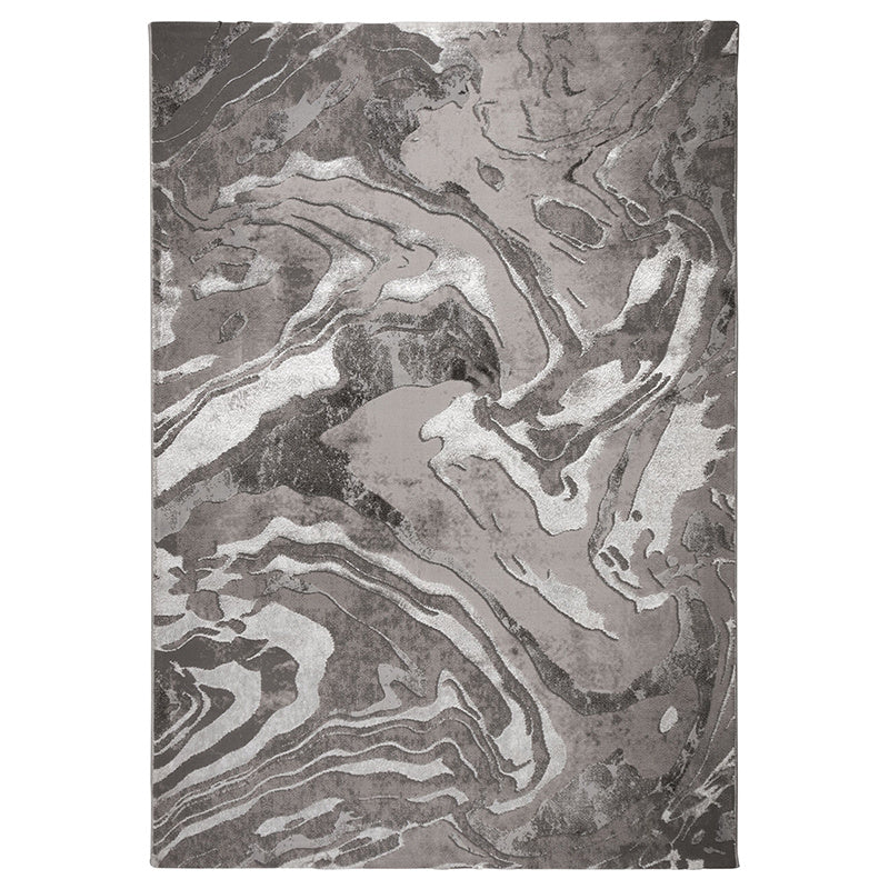 Marble floor rug - Erio Marbled Grey