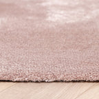 Washable Viscose Rug - Vive Dusty Pink