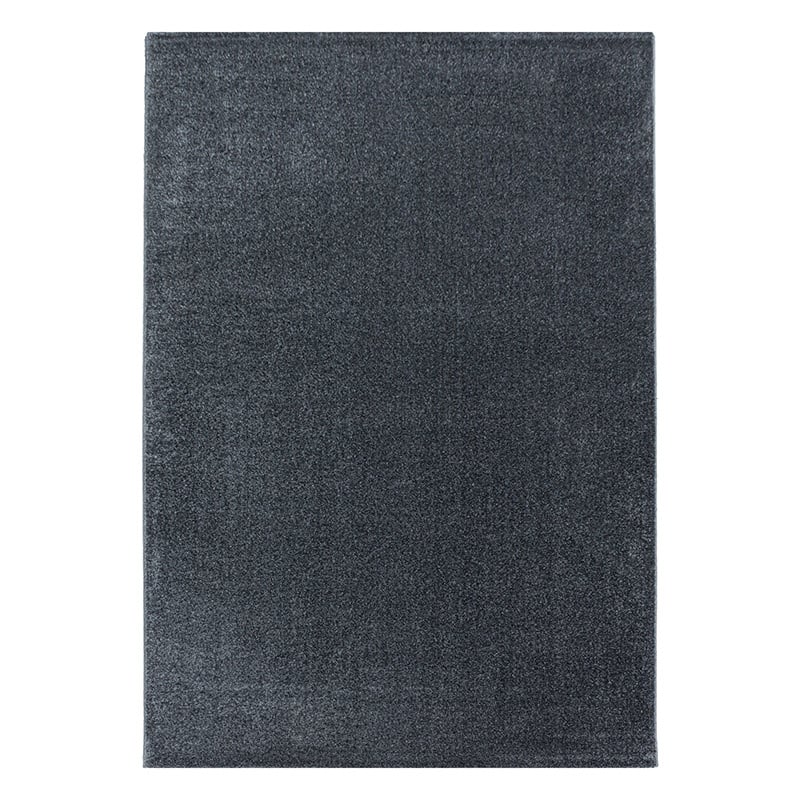 Low-pile floor rug - Smoothly Anthracite
