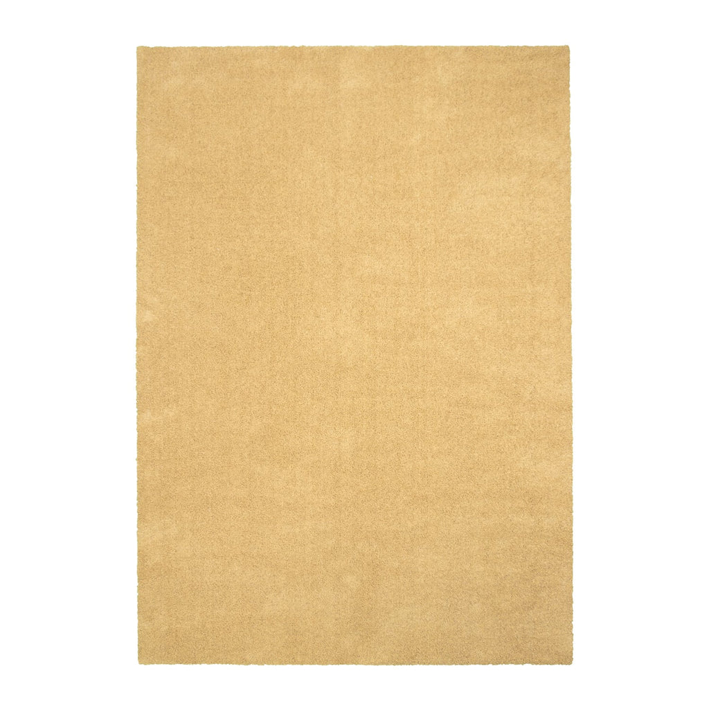 Washable Rug - Clean Ochre Yellow