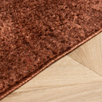 Scandinavian Rug - Lova Border Terracotta