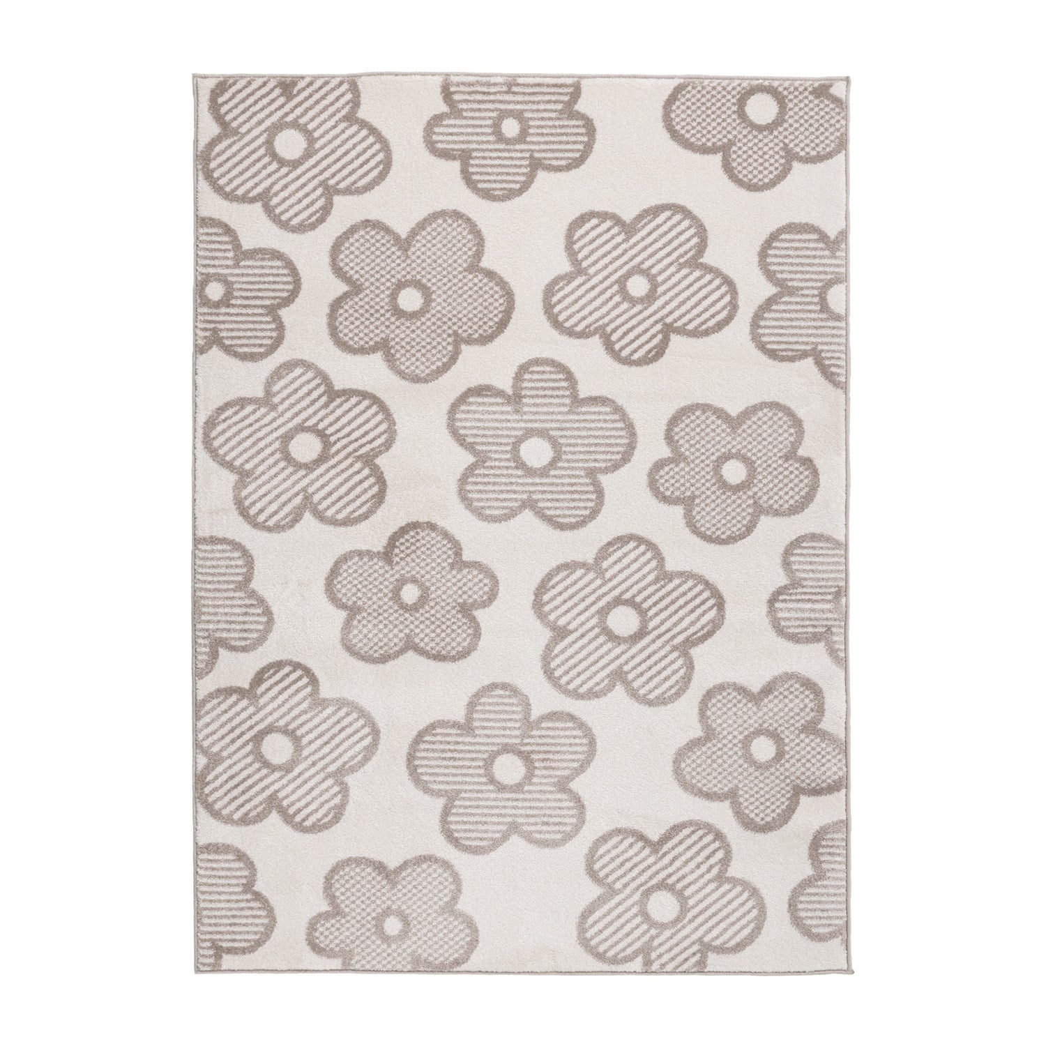 Kids Room Rug - Bowie Flower Cream