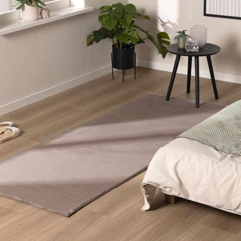 Soft low-pile Runner - Cosy Taupe