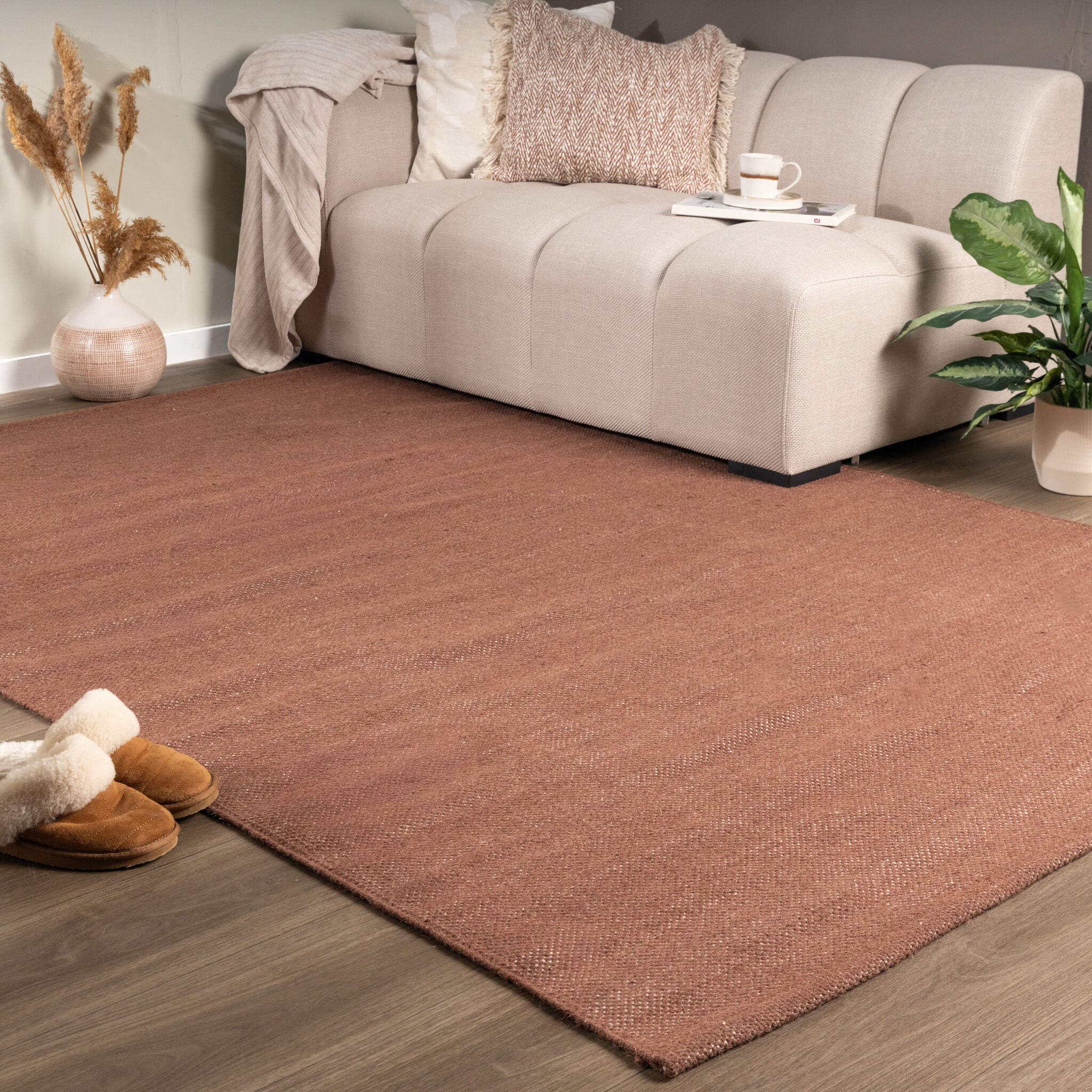 Wool Rug – Reno Brown