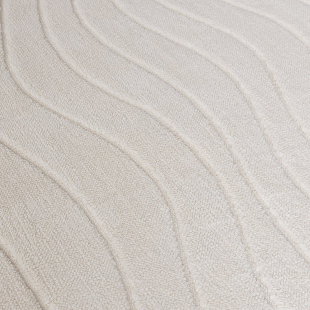 Scandinavian Rug - Charm Waves White