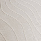 Scandinavian Rug - Charm Waves White