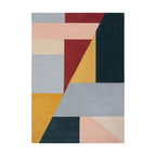 Modern floor rug - Mozo Alwyn Multicolor/Pink