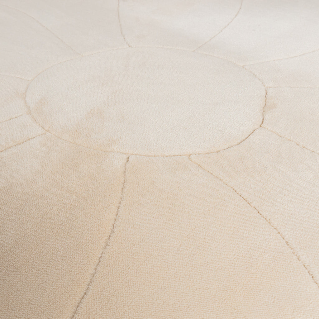 Washable children's rug - Coco Flower Beige