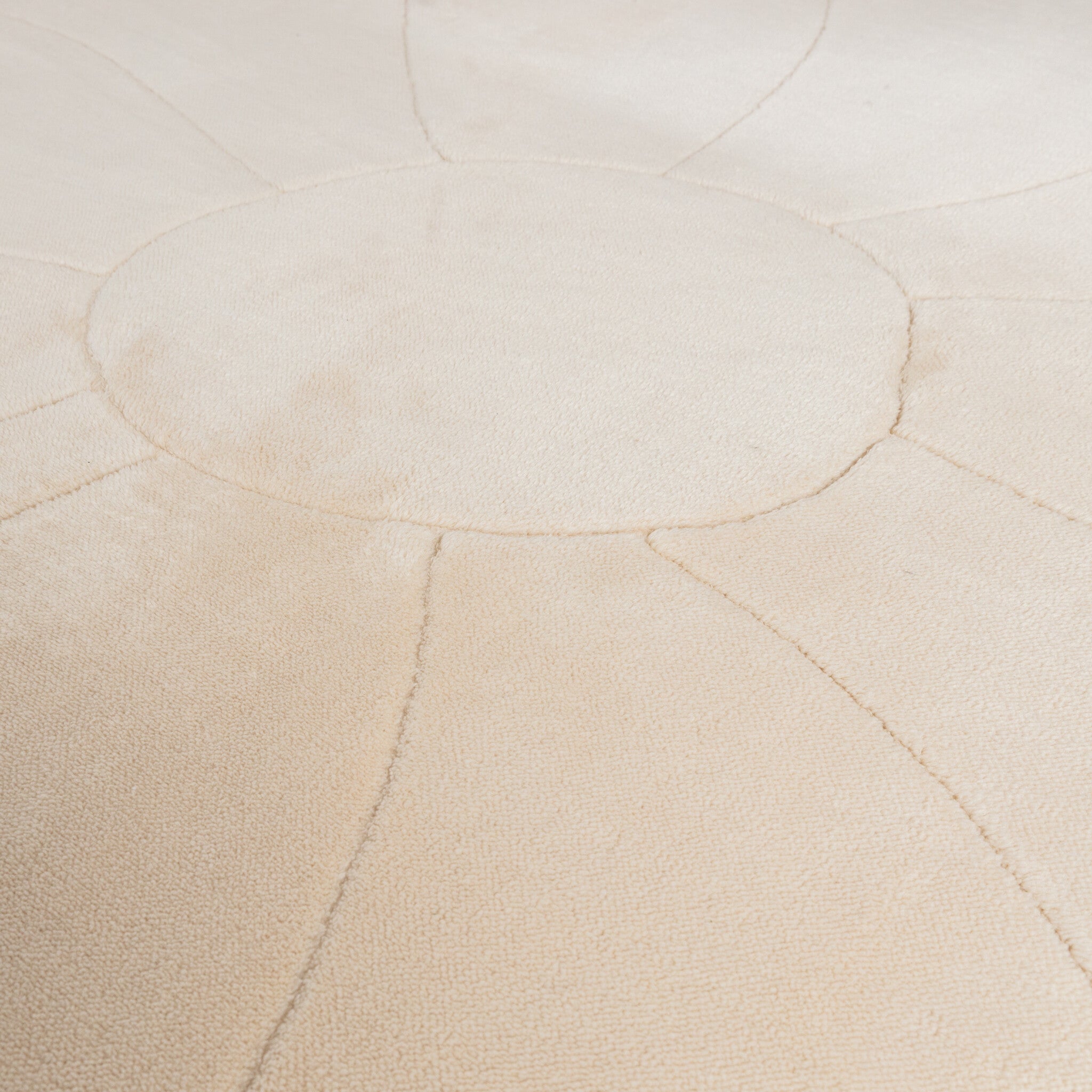 Washable children's rug - Coco Flower Beige