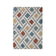 High-pile floor rug - Alano Sketch Multicolor