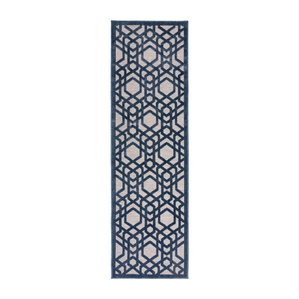 Balcony rug - Piatto Oro Blue