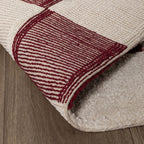Checkerboard rug - Blox Red