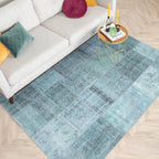 Patchwork Rug - Estate Blue/Green
