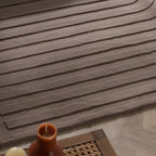Irregular Rug - Flowy Lines Taupe