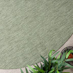 Round Outdoor Rug - Costa Green