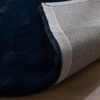 Soft High Pile Rug - Comfy Supreme Dark Blue