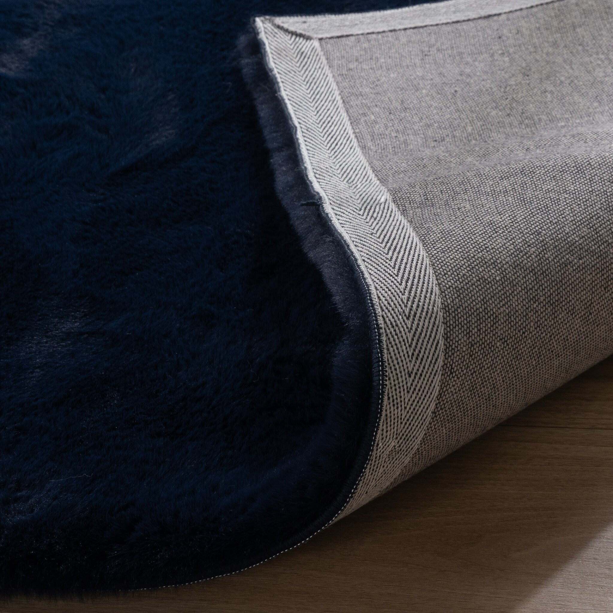 Soft High Pile Rug - Comfy Supreme Dark Blue