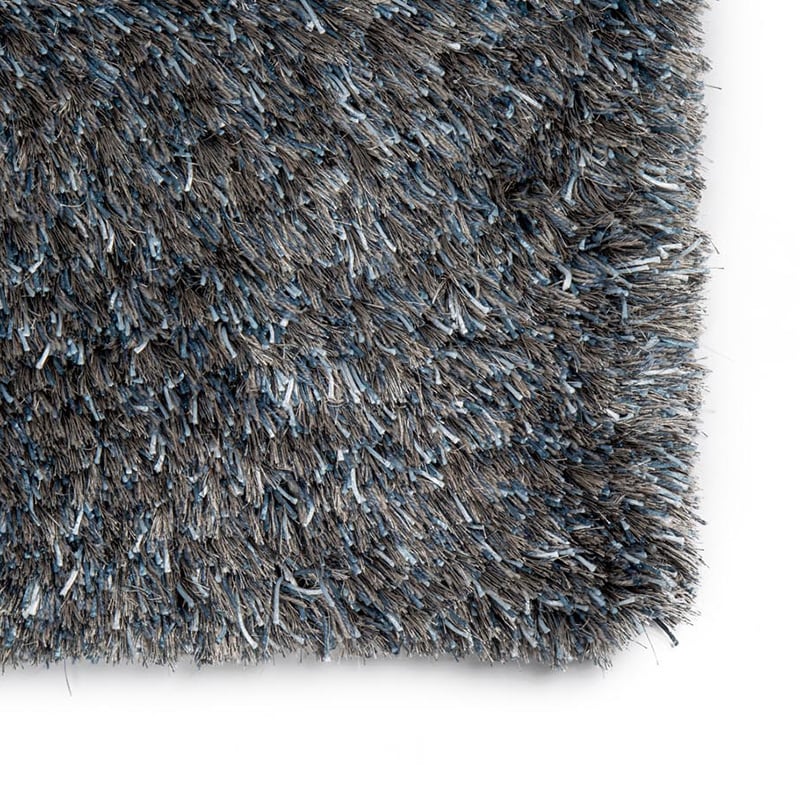 Shaggy floor rug custom made - New Paulo Anthracite 211