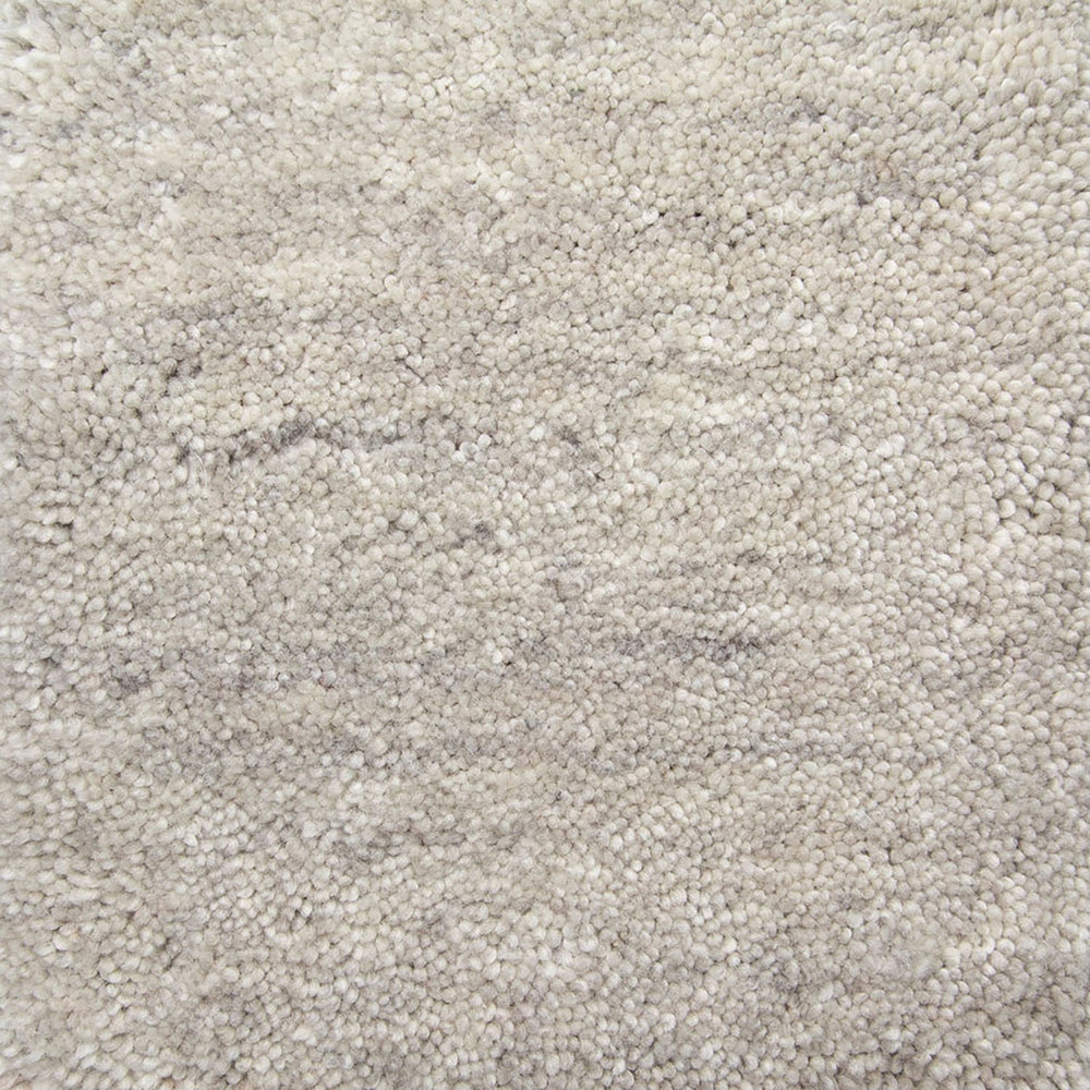 Wool floor rug to measure - New Berbero Light Gray 815